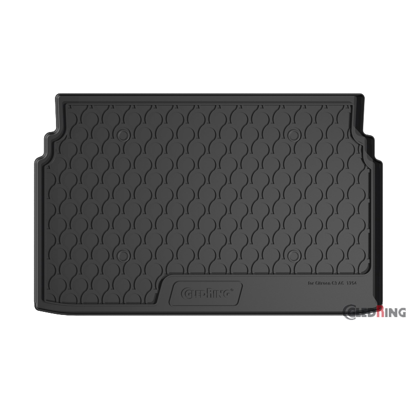 Rubbasol (Rubber) Trunk mat  Citroën C3 Aircross 2017- (Upper floor)