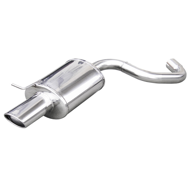 100% Inox Sport Exhaust  BMW 3-Series E91 320D Touring (177HP) 2005- 120x80mm
