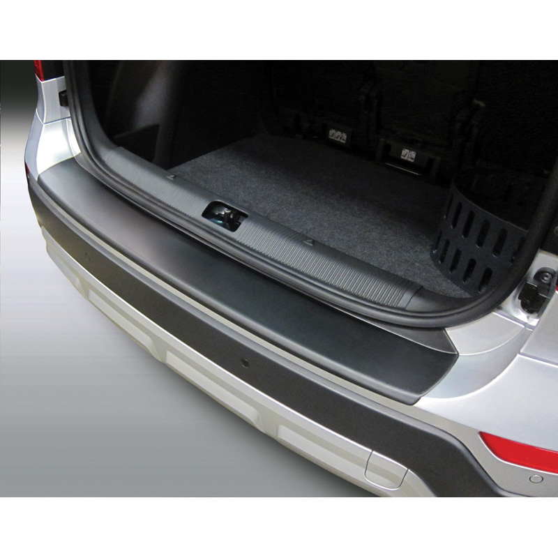ABS Rear bumper protector  Skoda Yeti 4x4/Outdoor 2013-2017 Black