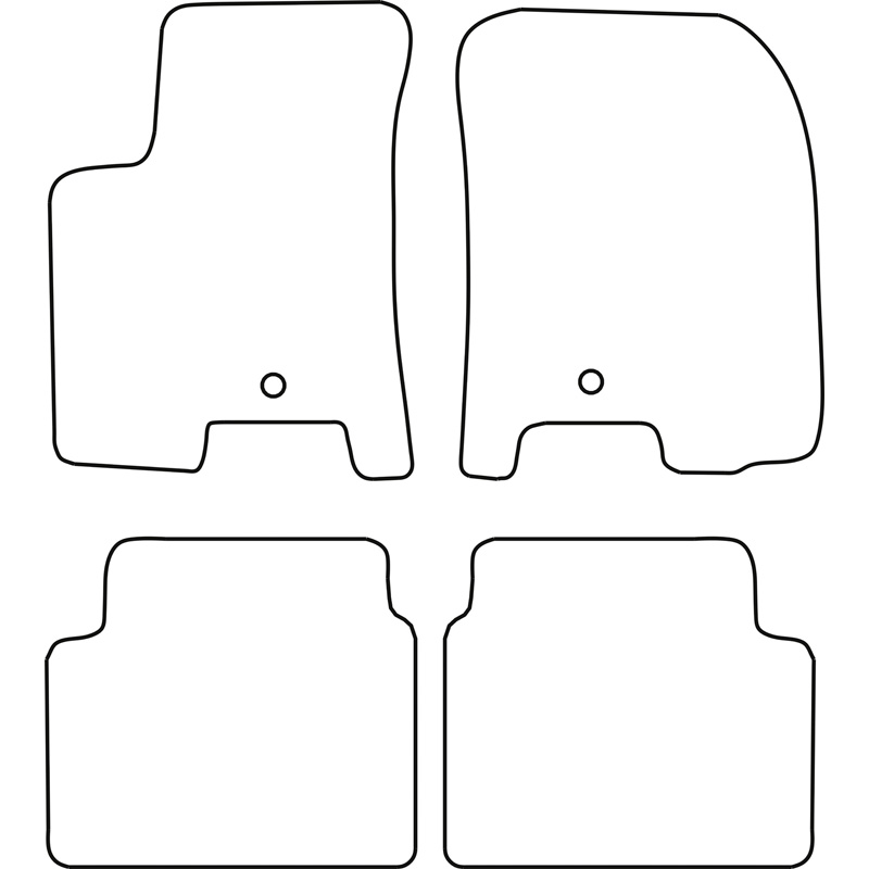 Automatten  Chevrolet Aveo 2006-2011