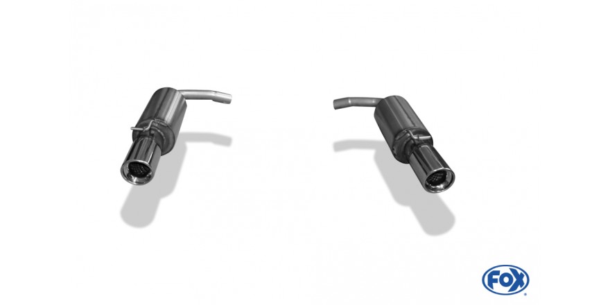 Mini Cooper Clubman R55 Einddemper rechts/links - 1x100 Typ 17 r
