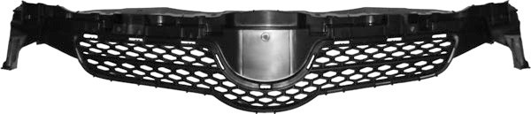 Radiator Grill AURIS 07-10 ZWART