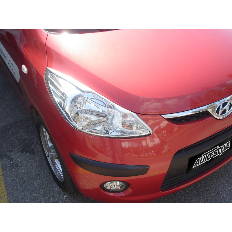 Koplampspoilers  Hyundai i10 2008-2013 (ABS)