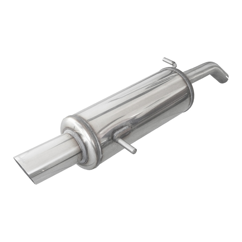100% Inox Sport Exhaust  Citroën C2 1.1 60hp 2003- Ø 40 1x90mm Rally
