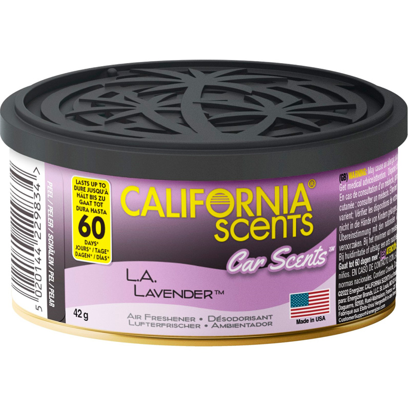 California Scents Air freshener - L.A. Lavender - Can 42gr