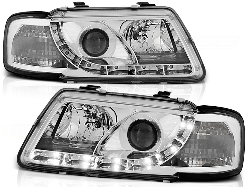 Koplampen Audi A3 8L 96-99 DRL look