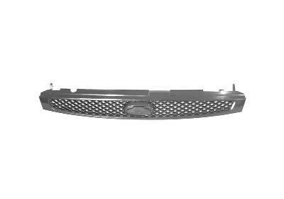 grille, zwart Ford Fiësta, 2001-2005