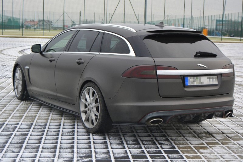 Spoilerkap Jauguar XF X250 Sportbrake Glanzend Zwart Maxton
