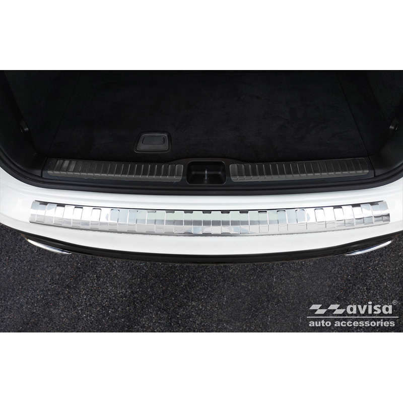 RVS Achterbumperprotector  Mercedes GLS II (X167) 2019-2023 & FL 2023- 'Ribs'