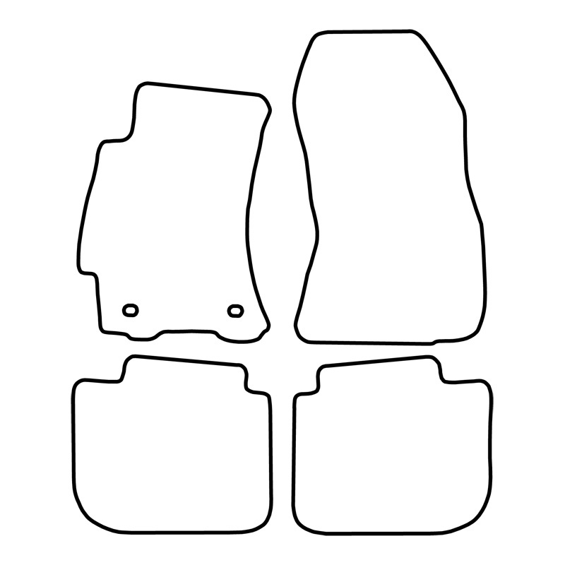 Set velour car mats  Subaru Outback (BS) 2015-2020