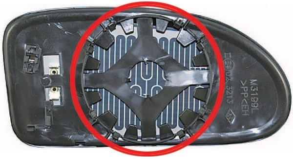 Spiegelglas rechts FORD FOCUS 98-04