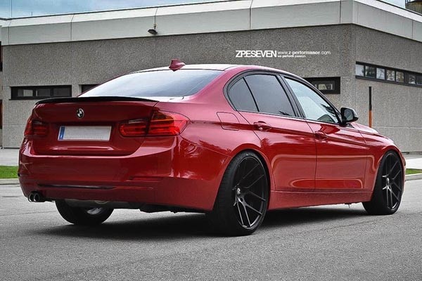 Z-Performance Seven Matte Black 9x18 5x120 ET38 Velgen