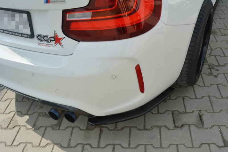 Zijdiffuser V.1 BMW M2 F87 Maxton Glans Zwart