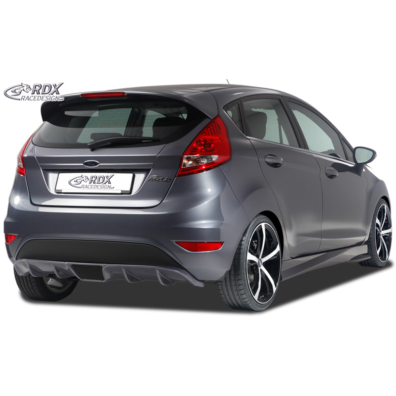 Rear bumper skirt 'Diffusor'  Ford Fiesta VII 2008-2012 & 2012- (PUR)