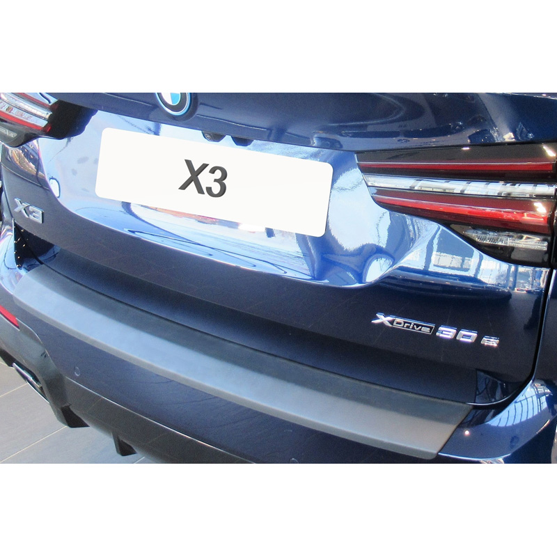 ABS Rear bumper protector  BMW X3 (G01) Facelift 09/2021- 'M-Sport' Black