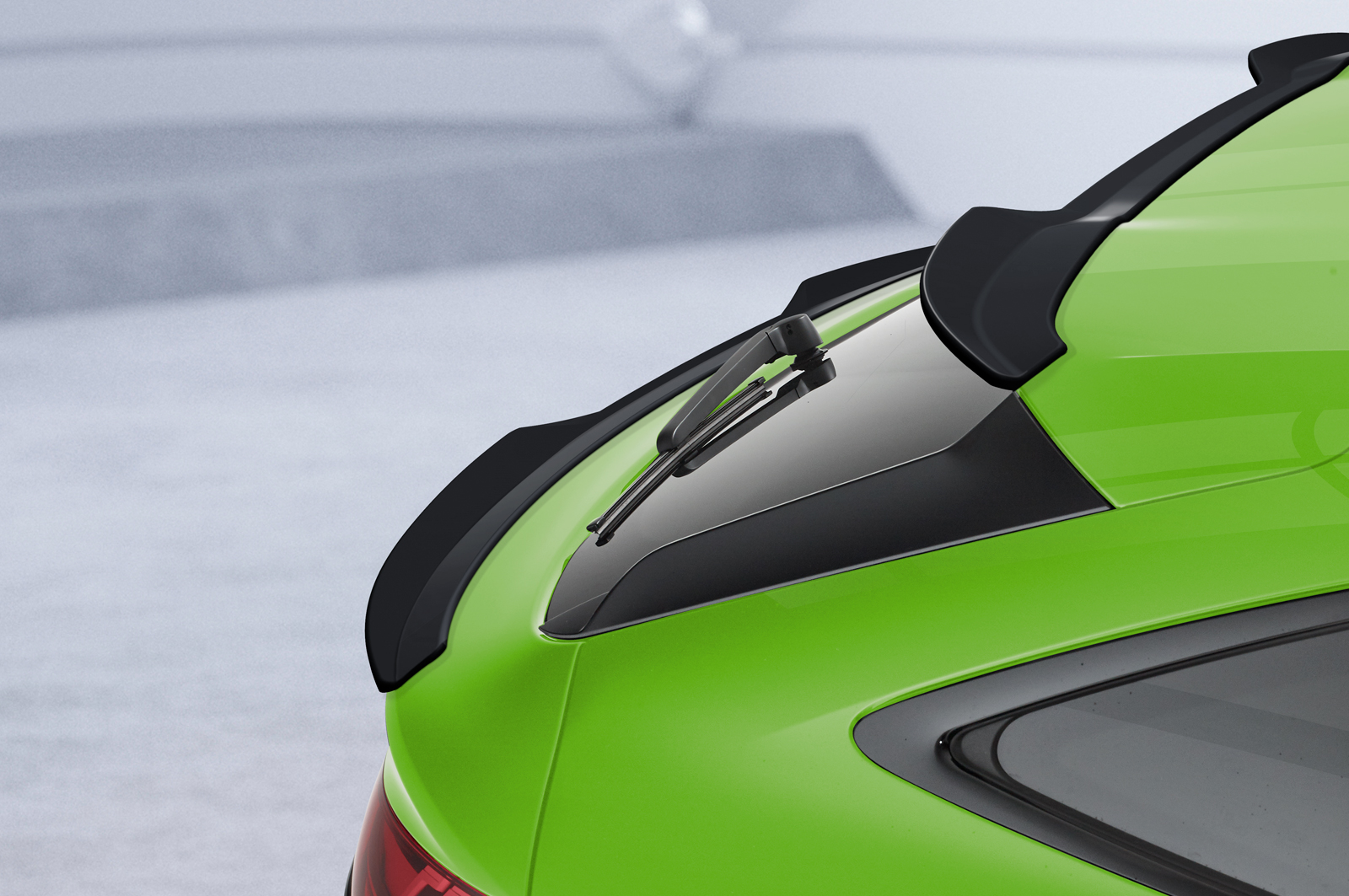 Spoiler Audi Q5 (FYT) Sportback CSR Glans Zwart