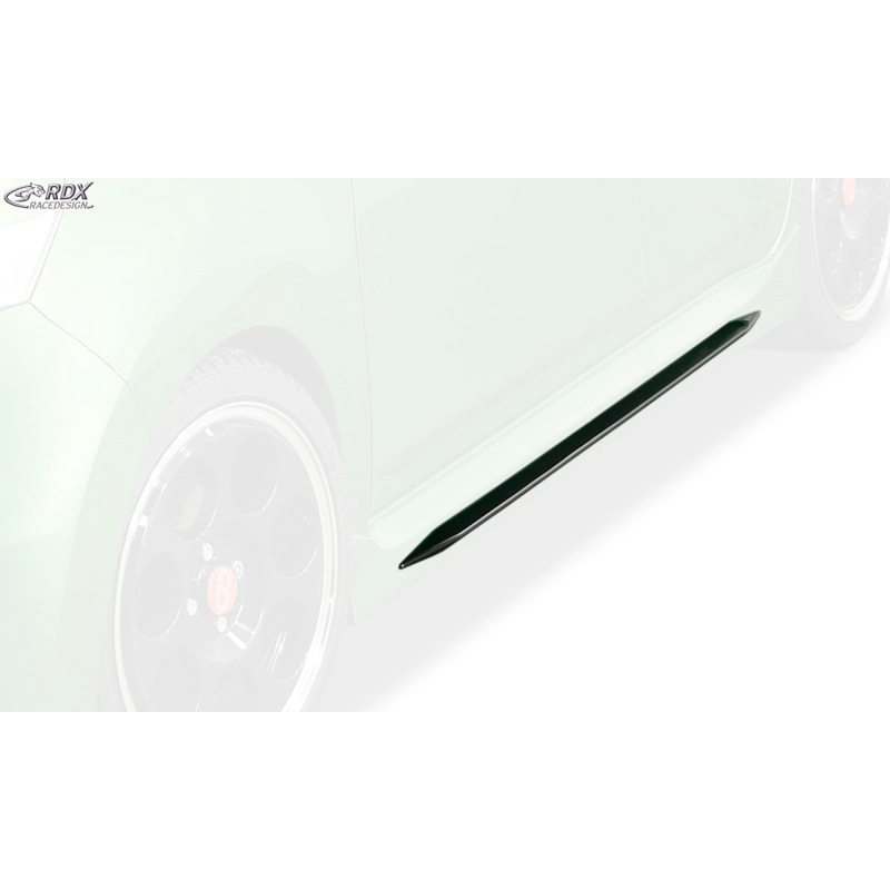 Side skirts 'Slim'  Daihatsu Materia (ABS glossy black)