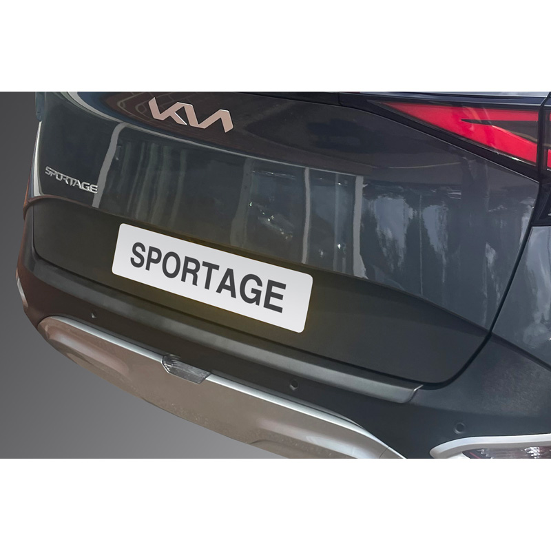 ABS Rear bumper protector  Kia Sportage (NQ5) 2021- Black