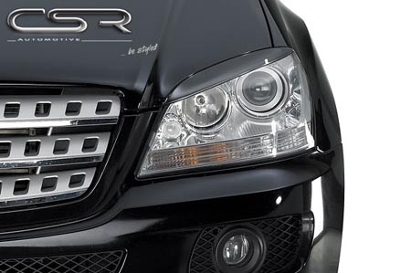 Koplampspoilers Mercedes Benz ML, W164