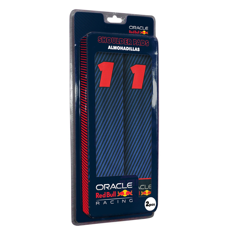 Red Bull Oracle Universal shoulder pads - Type 02 MV1 - Black/Red/Blue