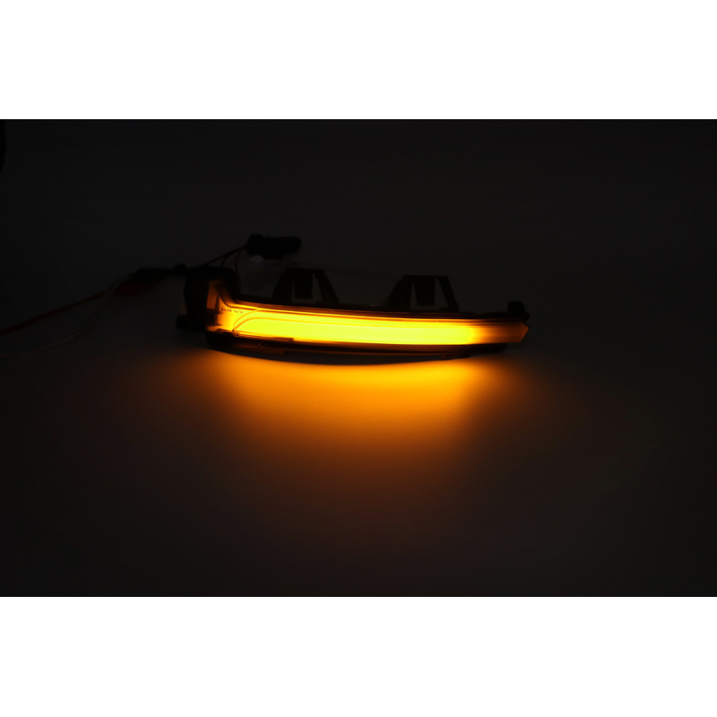 Set LED Zijspiegel-Knipperlichten  Volvo diverse modellen 2016- - Rookgrijs - incl. Dynamic Running Light