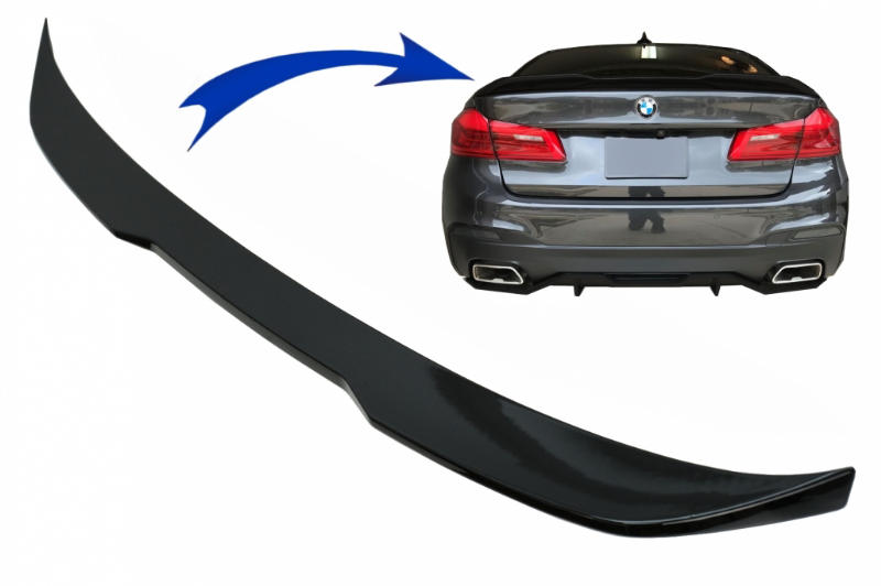 Achterklep spoiler BMW G30 Performance Design Glans Zwart