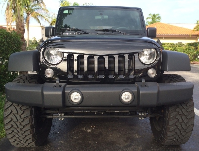 Grill JEEP Wrangler / Rubicon JK (2007-2017) Angry Bird Design New Style Glans