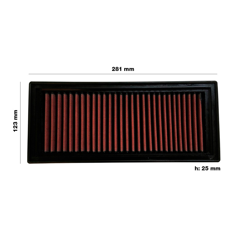 Simoni Racing Replacement air filter  Fiat Panda 1.1/1.2 (52,60 BHP) 2003-2011 / Lancia Ypsilon 1.2 (60 BHP) 2003-2007