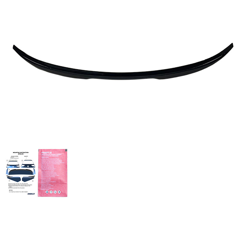 Oneway Trunk Spoiler  Audi Q3 (F3N) Sportback 2019-2025 incl. S-Line/RSQ3 - Gloss black