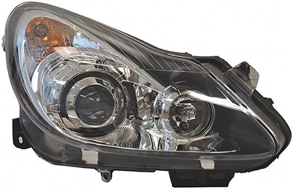 Koplamp rechts CORSA D 06-10 VALEO H7+H1