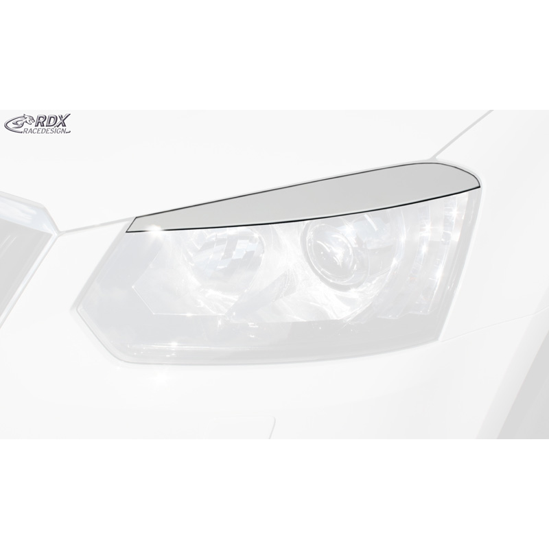 Koplampspoilers  Skoda Yeti 2014- (ABS)