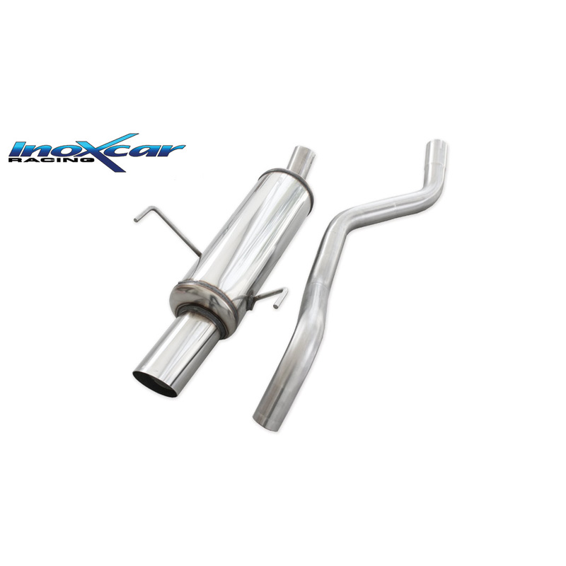 100% Inox Sport Exhaust  Fiat Punto (188) 1.8 16v HGT 131hp 1999-2003 1x90mm Rally