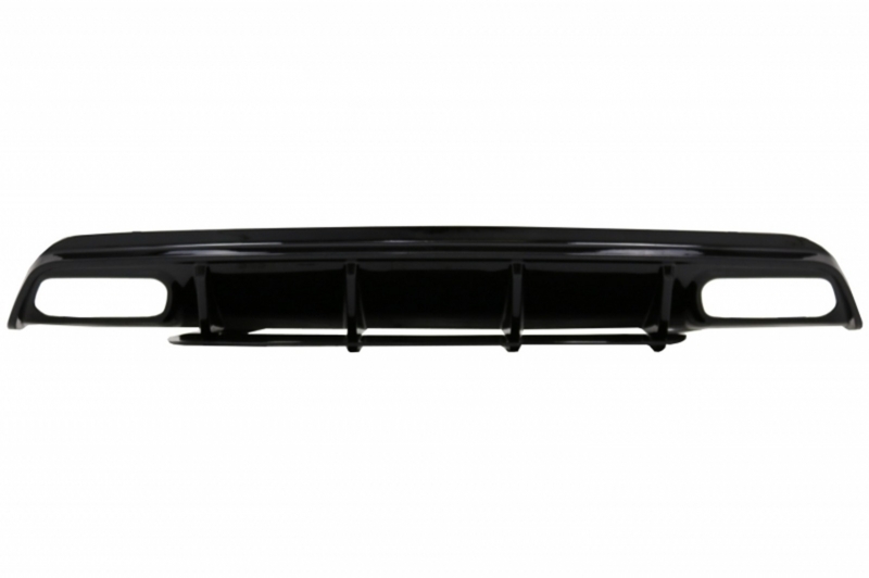 Diffusor Mercedes W176 A45 AMG look zwart