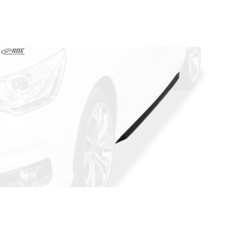 Side skirts 'Slim'  Citroën C4 (Type N) 2010-2018 (ABS glossy black)