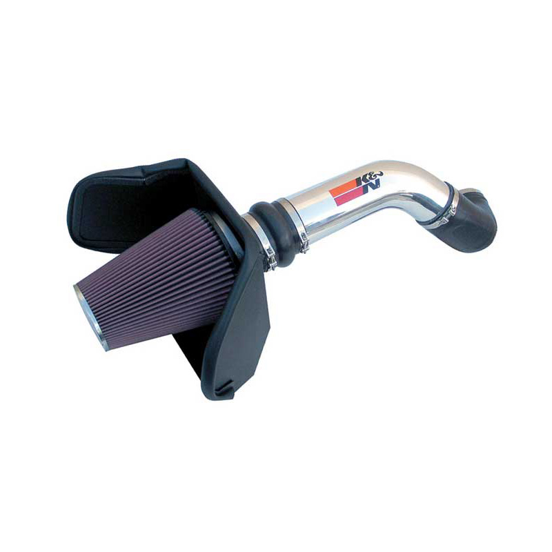 K&N High Performance Air Intake Kit  Chevrolet Tahoe/Silverado/Suburban/Avalanche/Sonora & GMC Sierra/Yukon & Cadillac Escalade 4.8/5.3/6.0L V8 1999-2007 (77-3023KP)