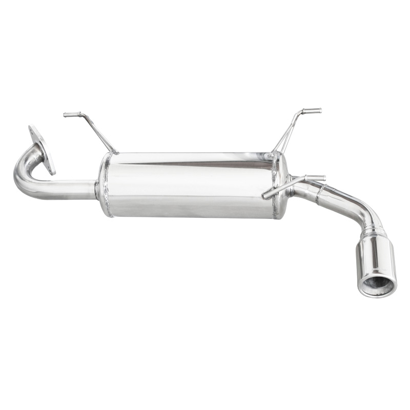 100% Inox Sport Exhaust  Mazda MX-5 1.6i 16V 1998-2000 1x80mm