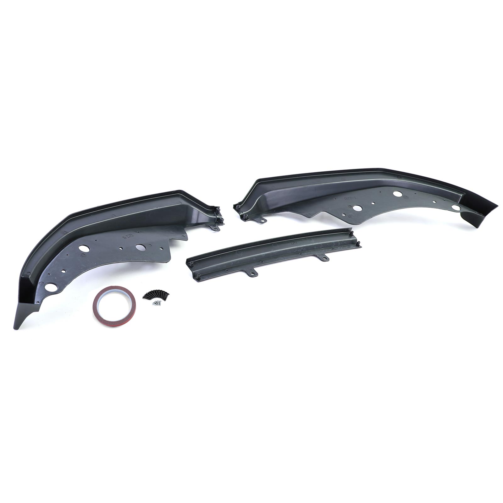 Voorspoiler BMW 4 Serie G22 G23 G26 Glans Zwart