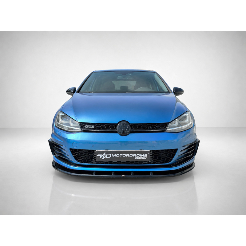Motordrome Front Spoiler  Volkswagen Golf 7 GTI & GTD 2012-2017 (ABS)