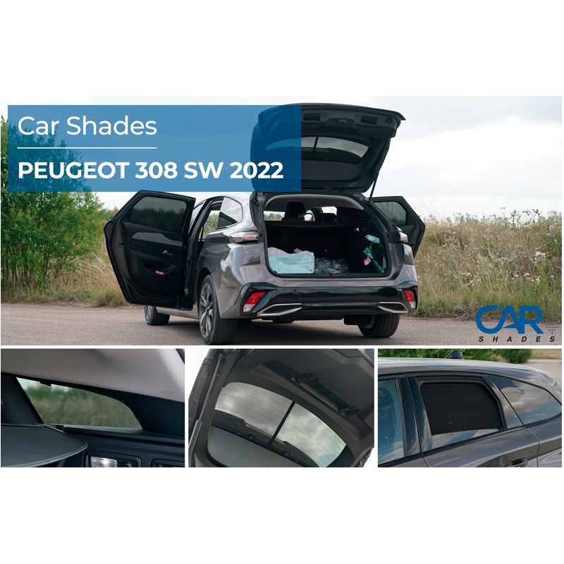 Set Car Shades  Peugeot 308 III SW 2021- (6-pieces)