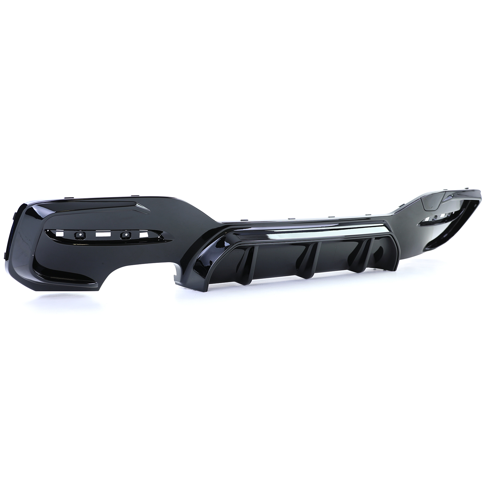 Diffuser BMW 1 Serie F20 F21 15-19 Glans Zwart