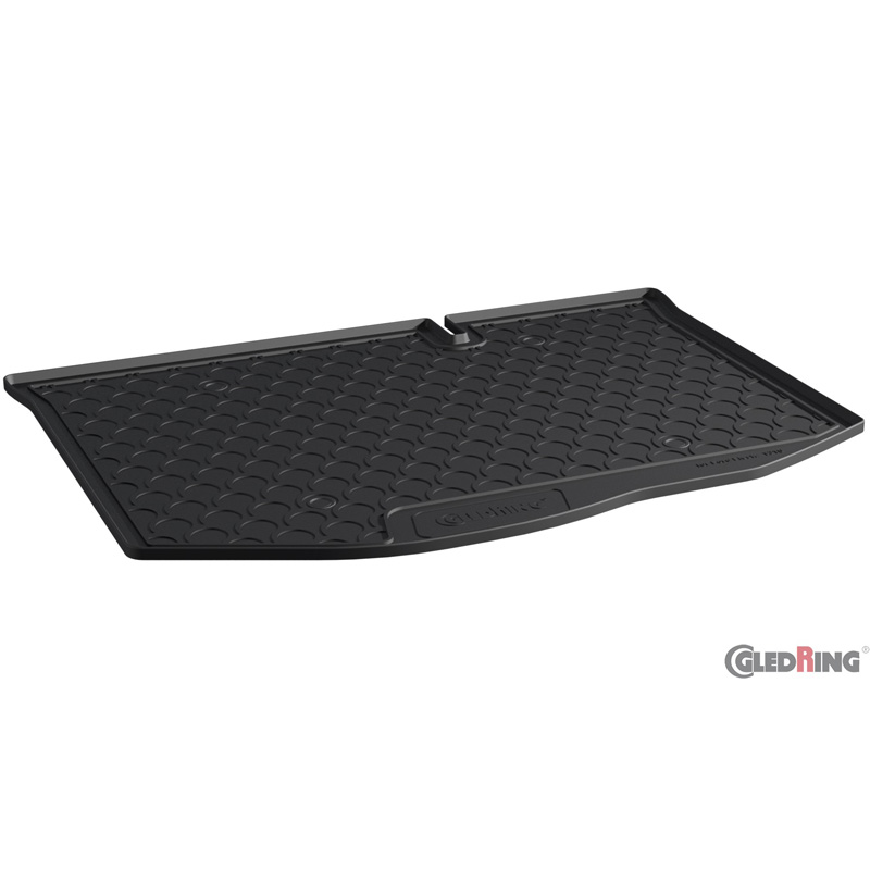 Rubbasol (Rubber) Trunk mat  Ford Fiësta VII 5-doors 2008-2017 (Lower floor)
