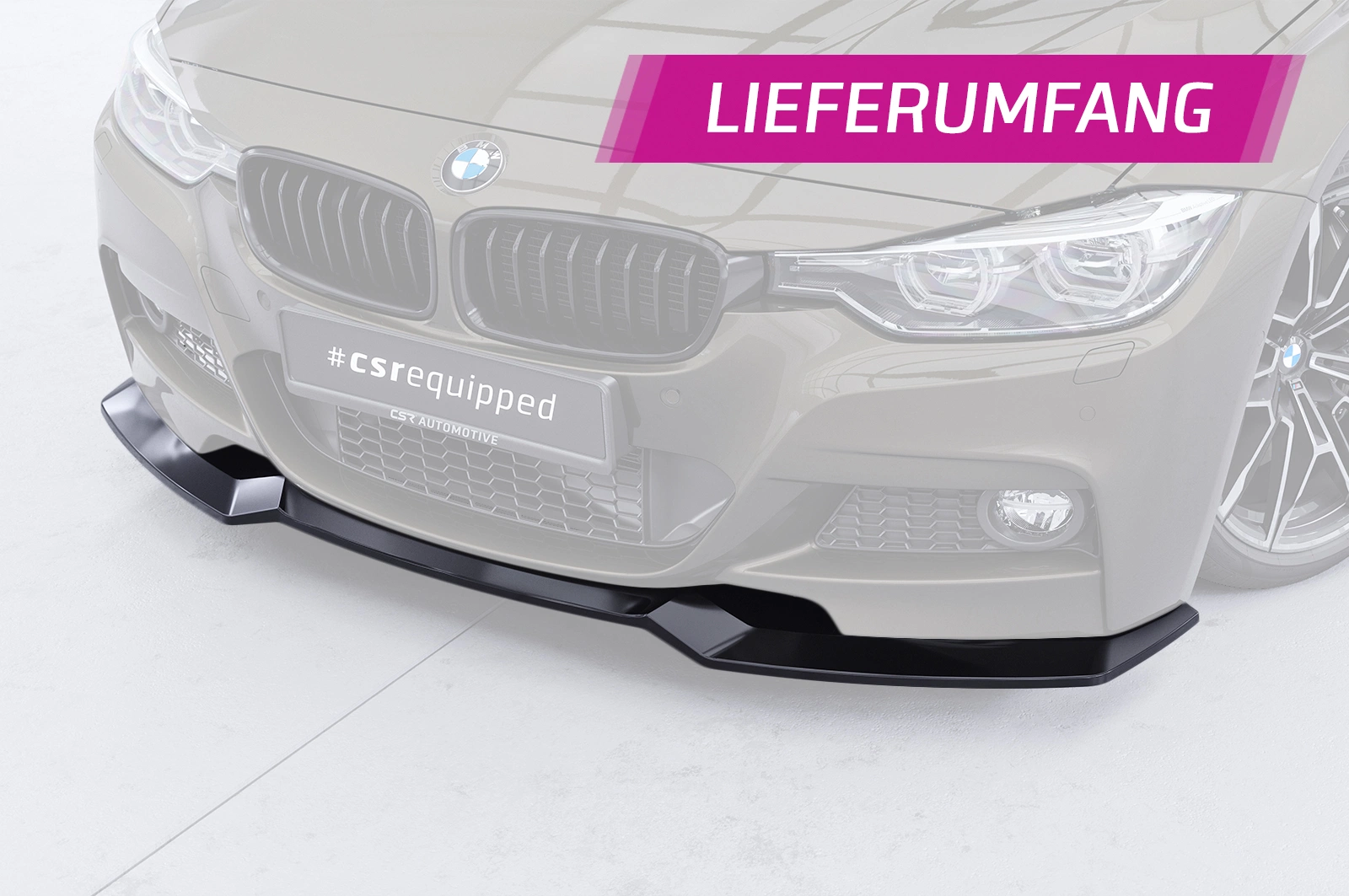 Voorspoiler BMW 3 Serie F30 / F31 CSL892-G – CSR Automotive