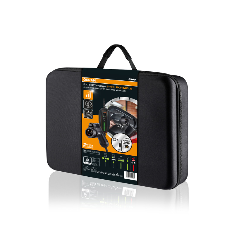 Osram BATTERYcharge 5PIN Portable Type1 16A (5m) - Portable Charger EV