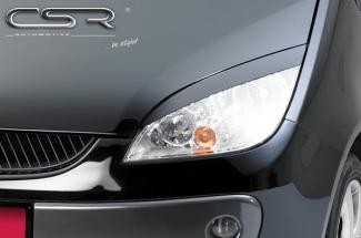 Koplampspoilers Mitsubishi Colt CZC / Z30 2004-2009 ABS