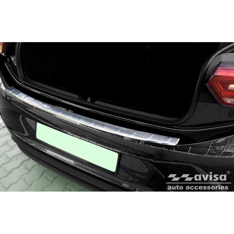 Stainless Steel Rear bumper protector  Volkswagen ID.3 2020-2023 & FL 2023- 'Ribs'