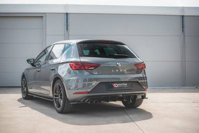 Zijdiffuser Seat Leon Mk3 FR Facelift Glans Zwart
