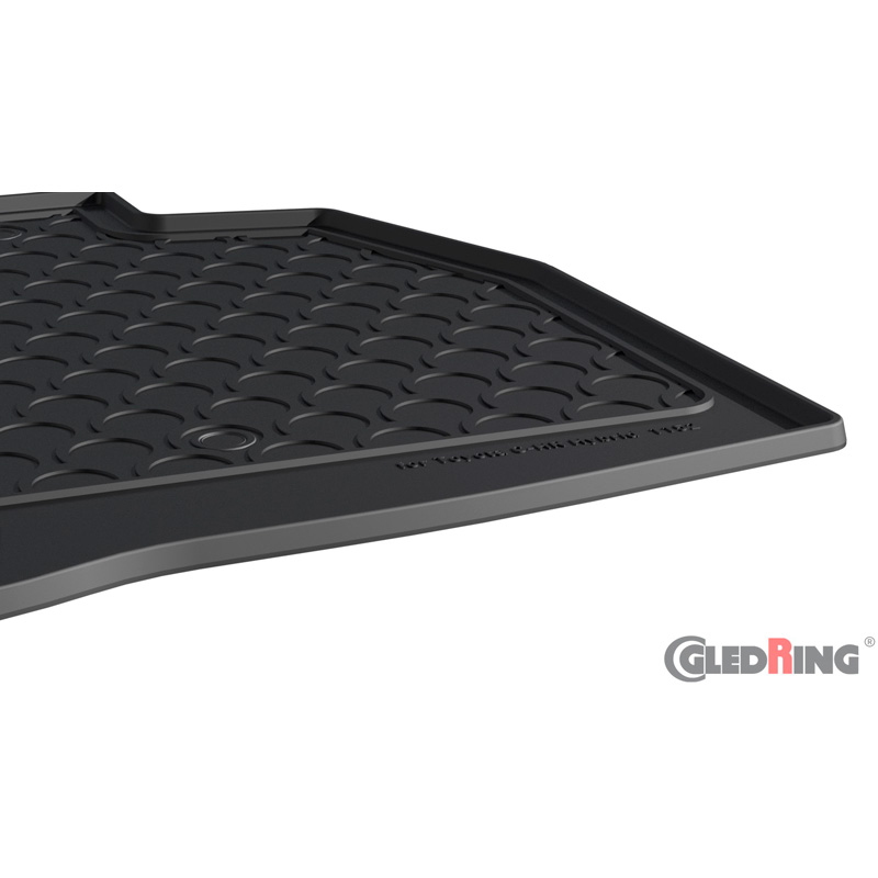 Rubbasol (Rubber) Trunk mat  Toyota C-HR 2016- incl. Hybrid (Lower floor)