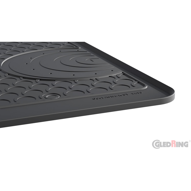 Rubbasol (Rubber) Trunk mat  Opel Astra K Sportstourer 2016-