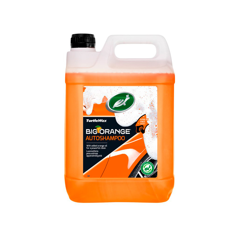 Turtle Wax 54550 Big Orange Car Wash Shampoo 5L