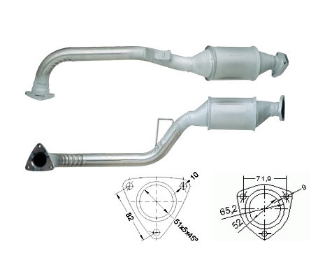 Audi A6 2.8 V6 2771 cc 128 Kw / 174 cv AAH Magnaflow CAT Bouwjaa
